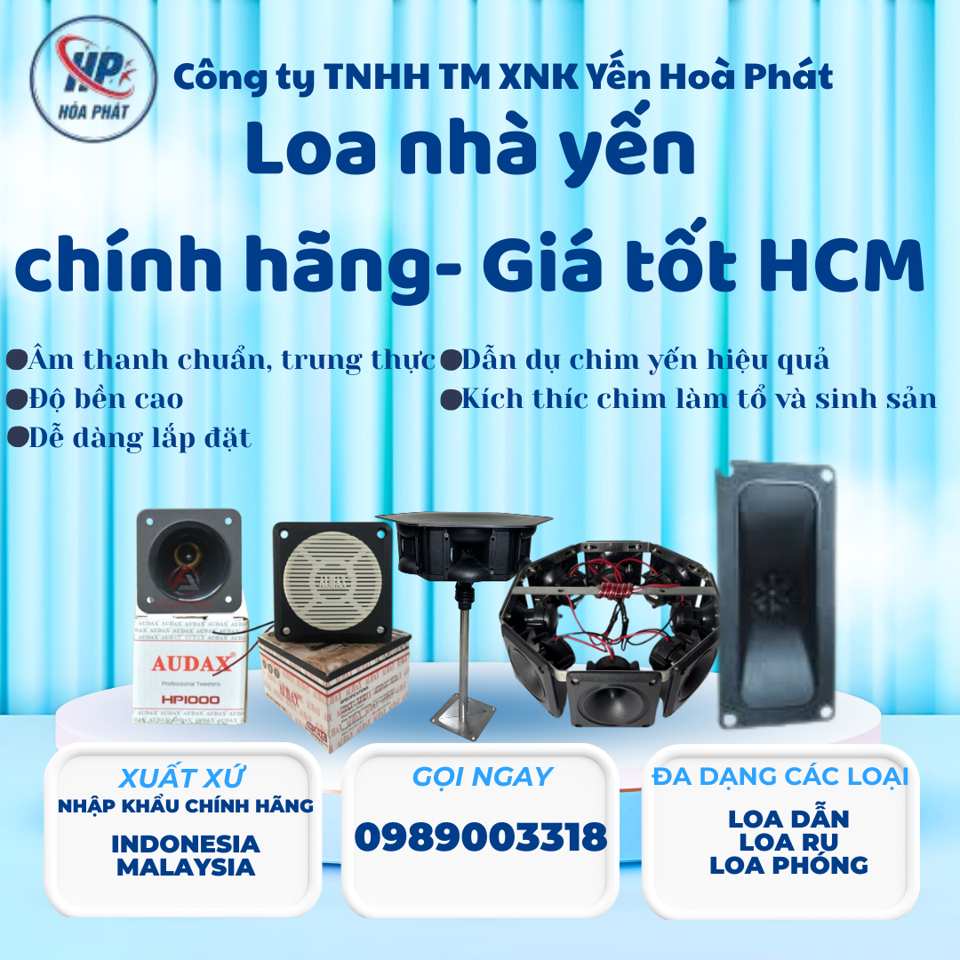 Loa nhà yến chính hãng- giá tốt HCM