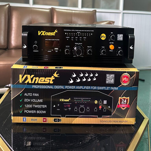 Các tính năng nổi bật của Ampli V12 công suất tải 1200 loa ru nhà yến 