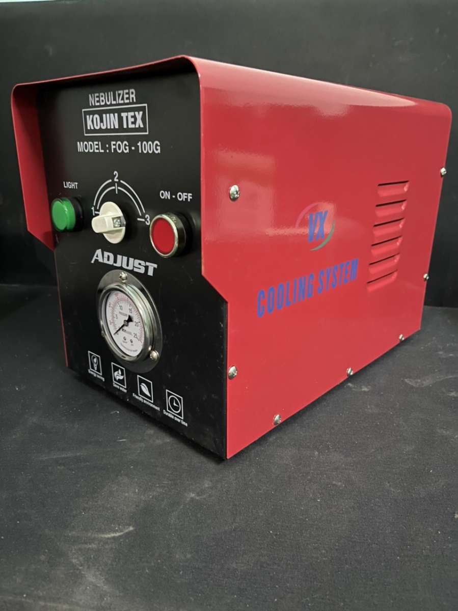 Thông số kỹ thuật của trọn bộ máy phun sương Kojin Tex 100 đầu phun