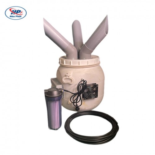 Hình ảnh máy tạo ẩm nhà yến 3 hướng phun 