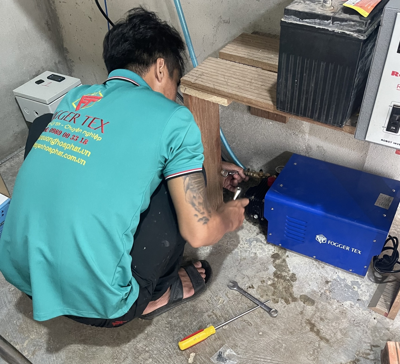 Dịch vụ lắp đặt máy phun sương uy tín tại TP HCM và các tỉnh khác 