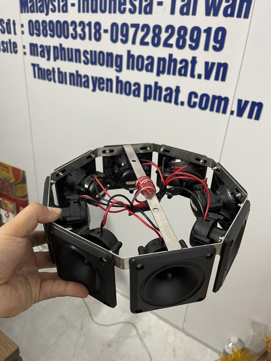 Địa chỉ cung cấp loa ru chùm 8D AX61 cho nhà yến chính hãng – Công ty Yến Hoà Phát