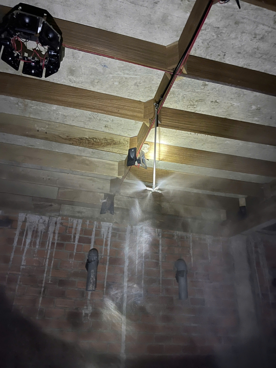 Dây phun sương cao áp nhựa PA cao cấp 9.52mm được ứng dụng trong hệ thống phun sương nhà yến