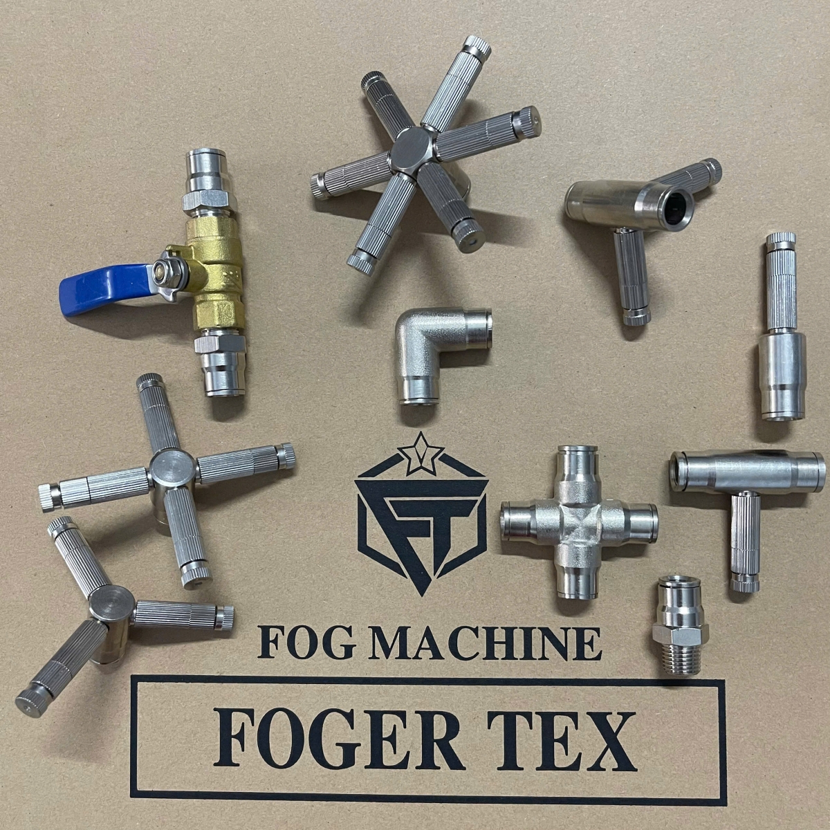 Chùm cuối 1 hướng, 2 hướng, 3 hướng, 4 hướng, 6 hướng chất liệu inok không rỉ, khớp ren chuẩn