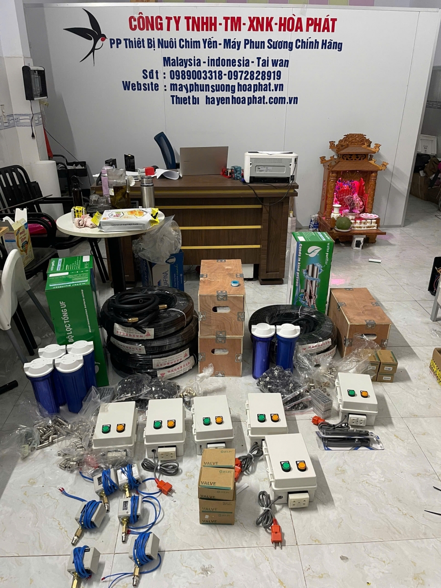 Tầm quan trọng của Máy phun sương cao áp đối với nhà yến