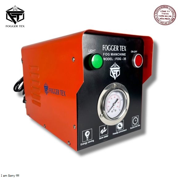 Máy Phun Sương Fogger Tex 35 Đầu Phun