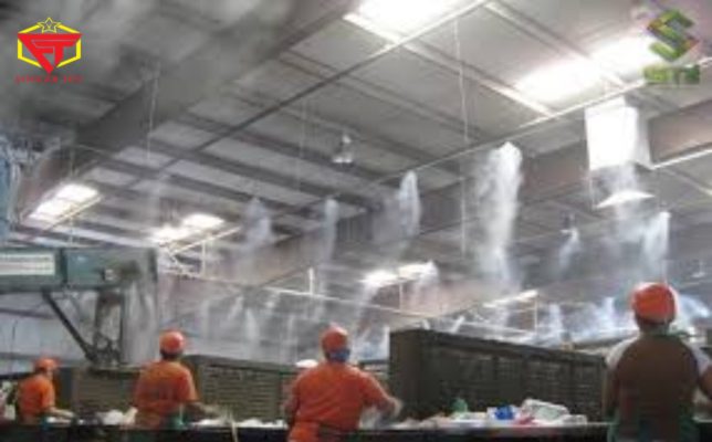 Trọn Bộ Máy Phun Sương Fogger Tex 5 Đầu Phun