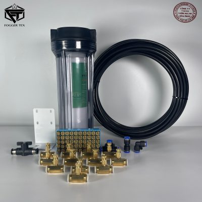 Trọn Bộ Máy Phun Sương Fog Ger Tex 100 Đầu Phun