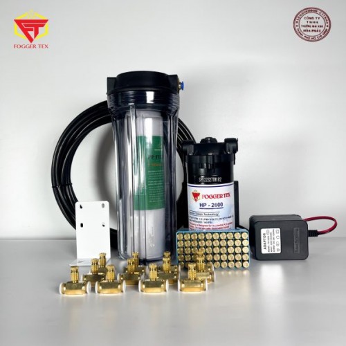 Trọn Bộ Máy Phun Sương 20 Đầu Phun