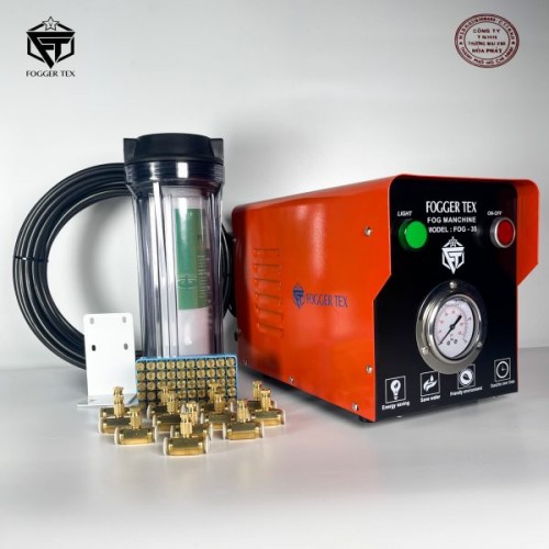 Trọn Bộ Máy Phun Sương Fog Ger Tex 35 Đầu Phun