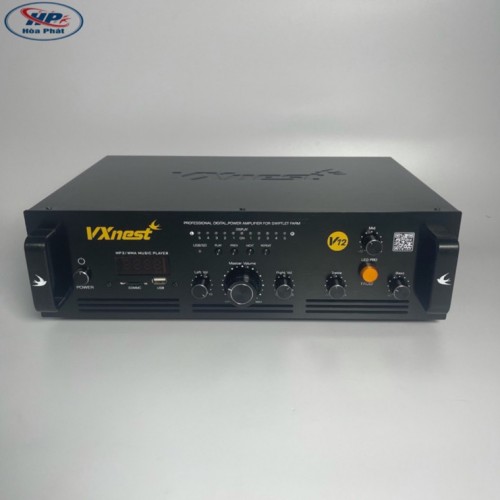 Ampli V12 công suất tải 1200 loa ru