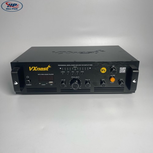 Ampli V6 công suất tải 600 loa ru nhà yến