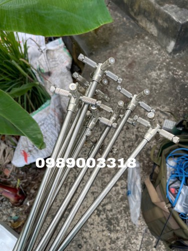 Bộ cây inok 4 hướng phun 9.52m dài 35cm,50cm,70cm