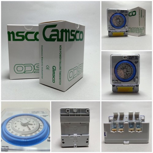 Công Tắc Hẹn Giờ Cơ Timer 24h (Camsco TB35N)