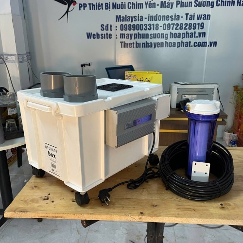 Máy tạo ẩm nhà yến hạt sương mịn không đọng nước