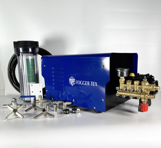 Trọn bộ máy phun sương cao áp công suất 20 đến 150 đầu phun