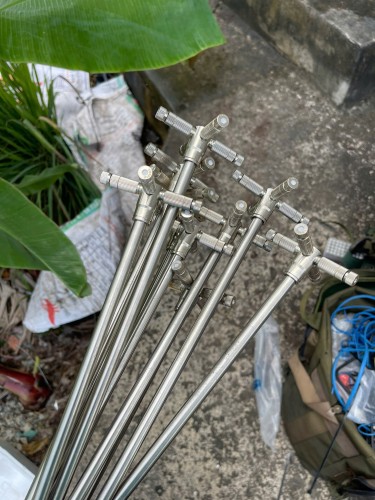 Trọn bộ máy phun sương cao áp 30 đầu phun tạo ẩm nhà yến