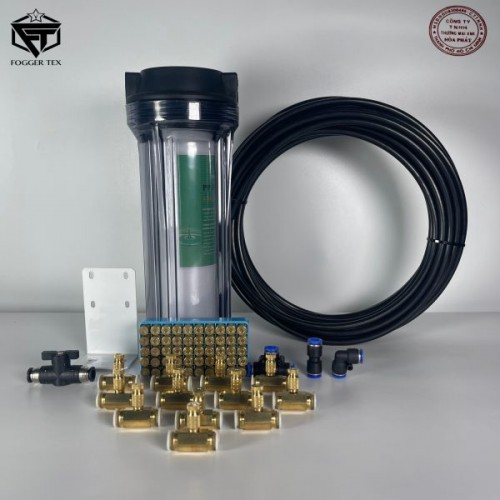 Trọn Bộ Máy Phun Sương Fog Ger Tex 10 Đầu Phun