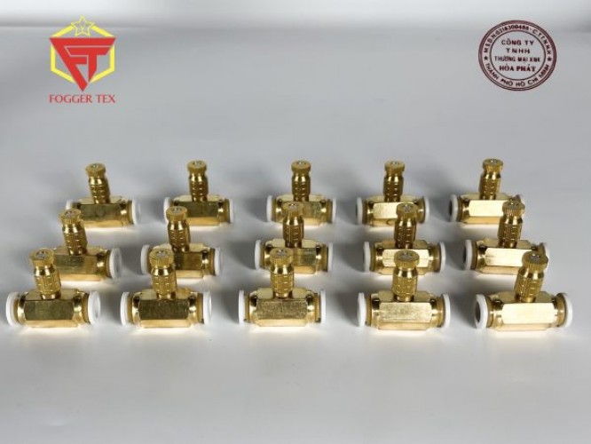 Trọn Bộ Máy Phun Sương Fog Ger Tex 15 Đầu Phun