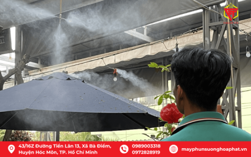 Trọn Bộ Máy Phun Sương Fogger Tex F50