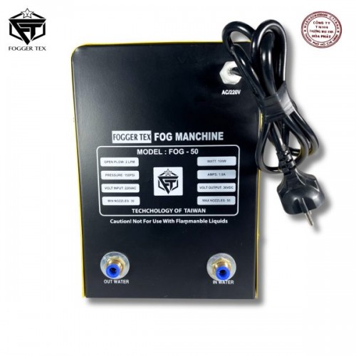 Trọn Bộ Máy Phun Sương Fogger Tex F50